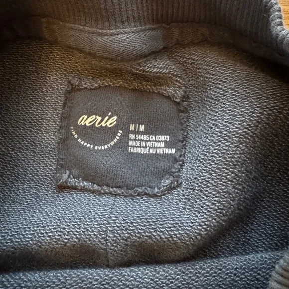 aerie and Bucket list boutique Crewneck & Henley Sweater sweatshirt bundle Lot - Picture 4 of 10